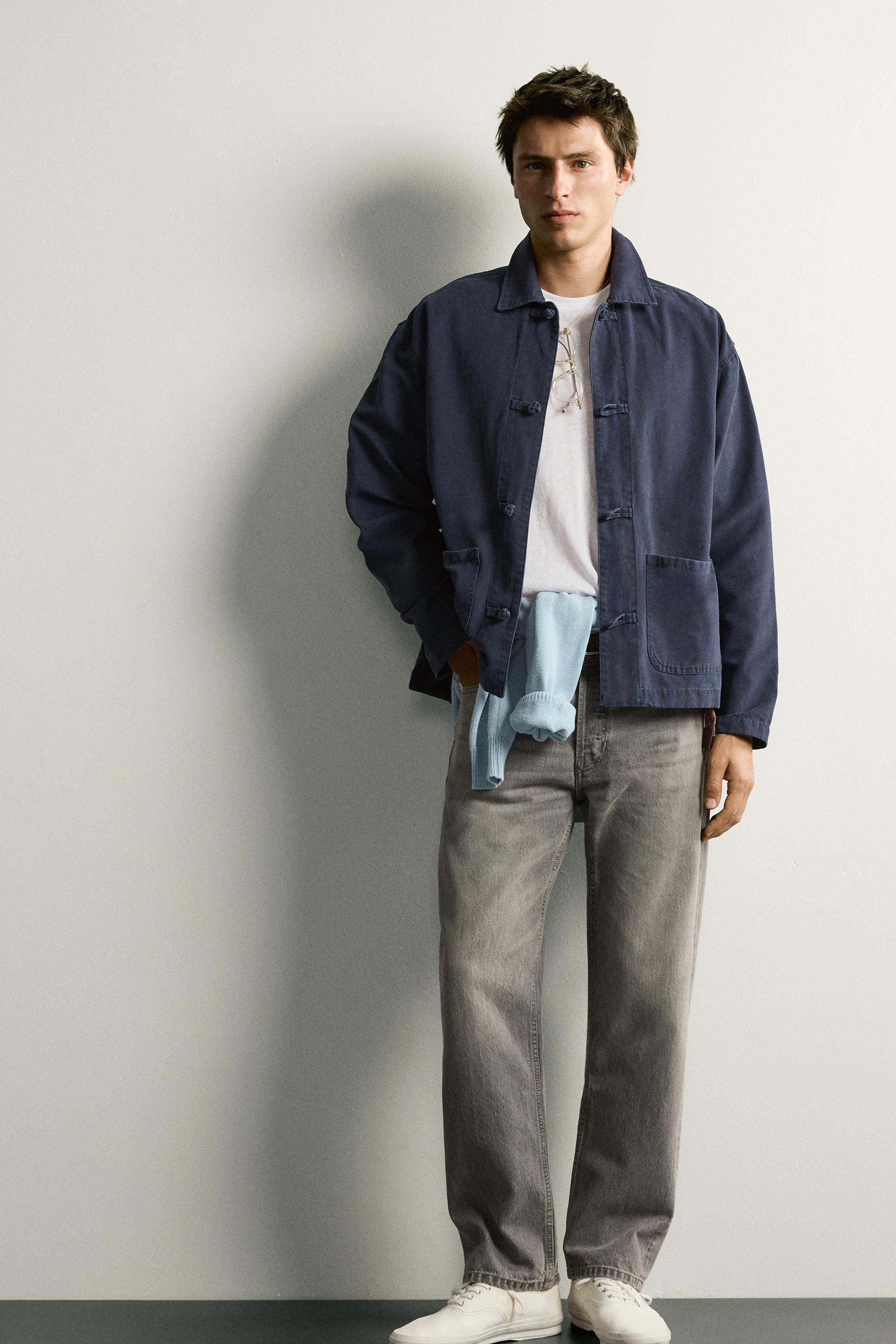 KNOT FROG FASTENING REGULAR FIT OVERSHIRT